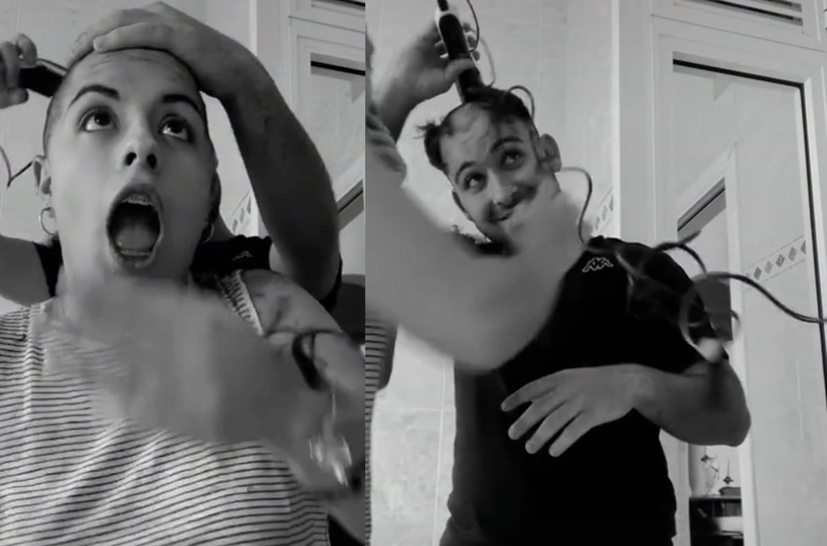 VIDEO: Tuvo un emotivo gesto con su novia con cáncer y se hizo viral