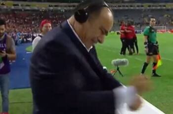 VIDEO | El eufórico festejo de David Medrano tras la victoria de Atlas sobre Tigres