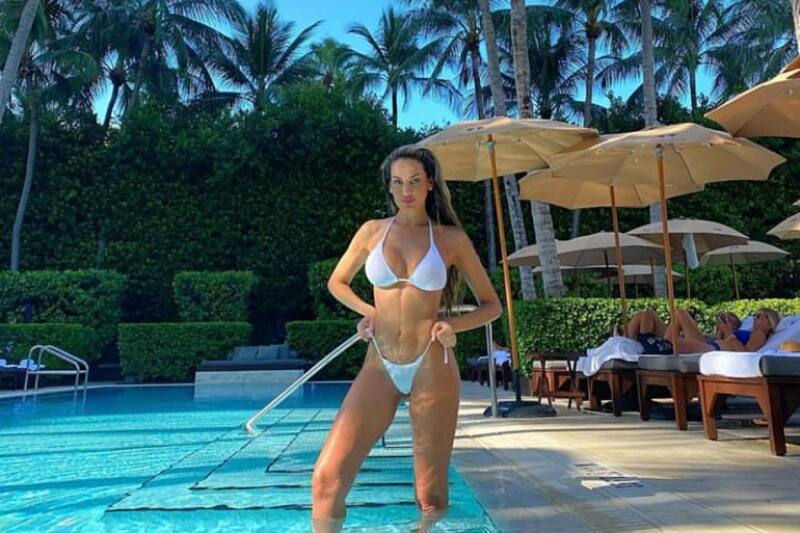 La argentina marca tendencia con su bikini