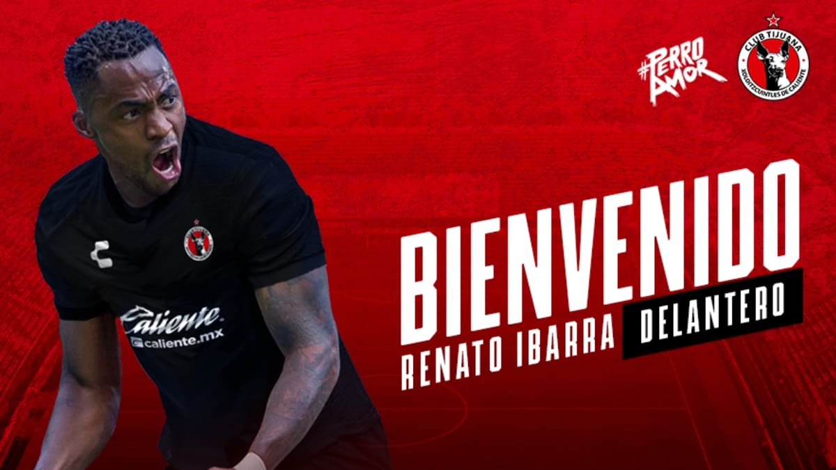 Oficial: Renato Ibarra es refuerzo de Xolos de Tijuana