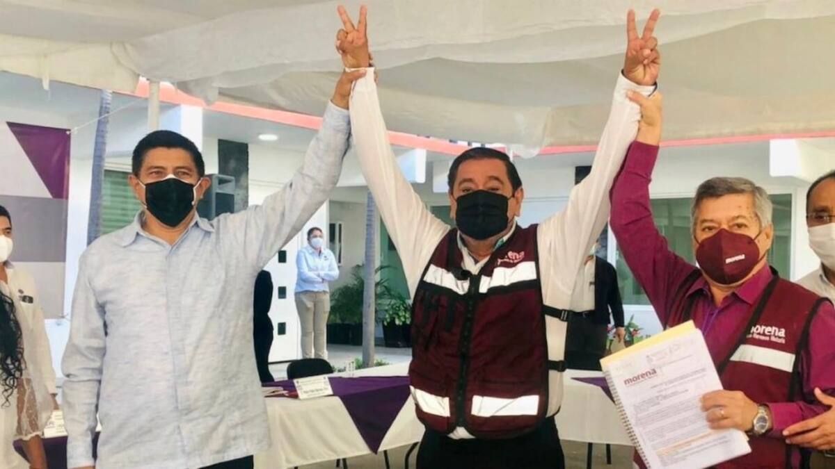 Morena oficializa la candidatura a gobernador de Salgado Macedonio pese a sus múltiples acusaciones de violación