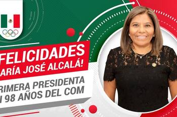 Conoce a María José Alcalá, la primera presidenta del COM