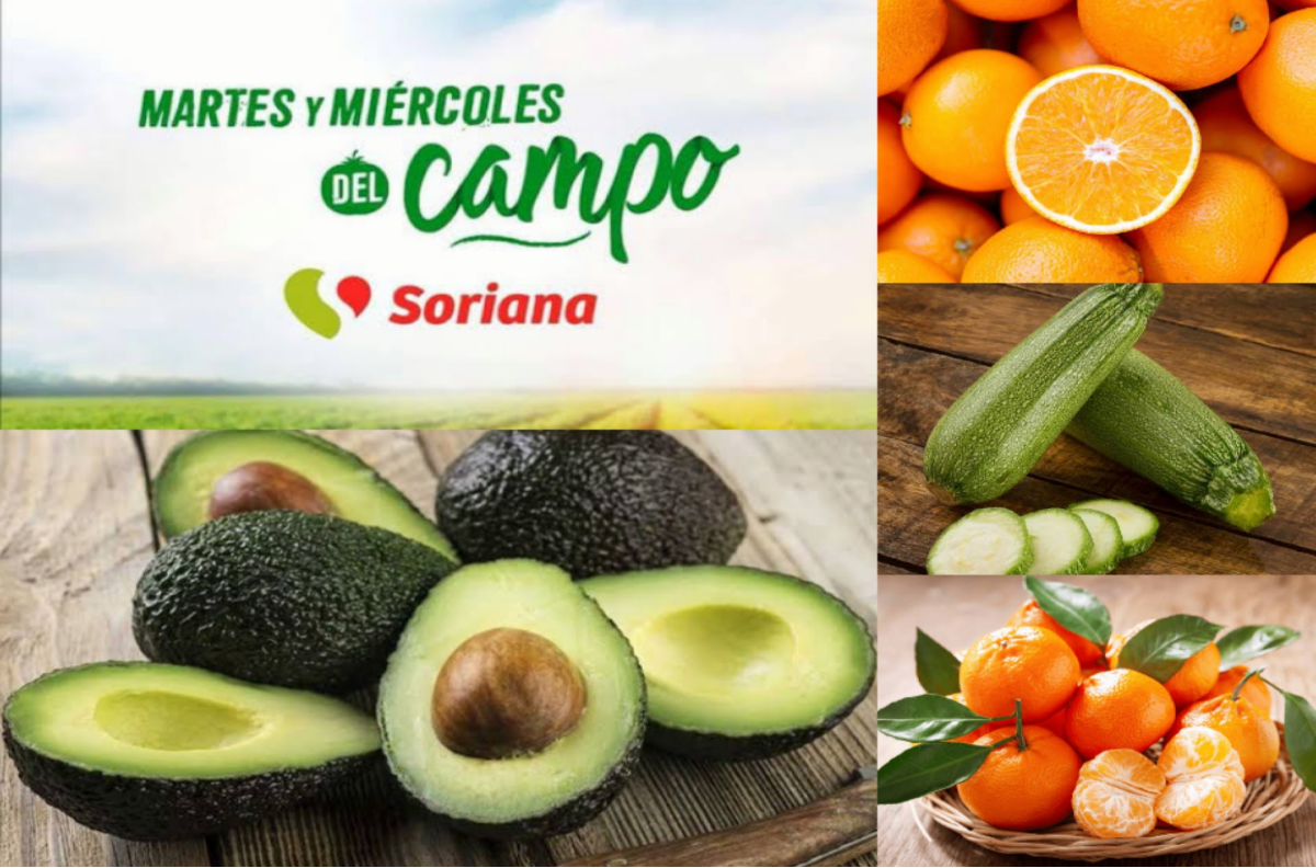 Martes y miércoles del campo en Soriana: Frutas y verduras en oferta este 6 y 7 de diciembre