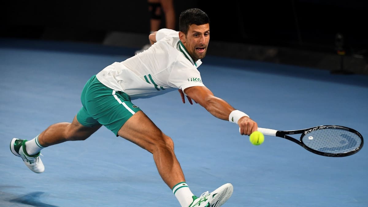Novak Djokovic no reveló qué tan seria es su lesión en Australian Open