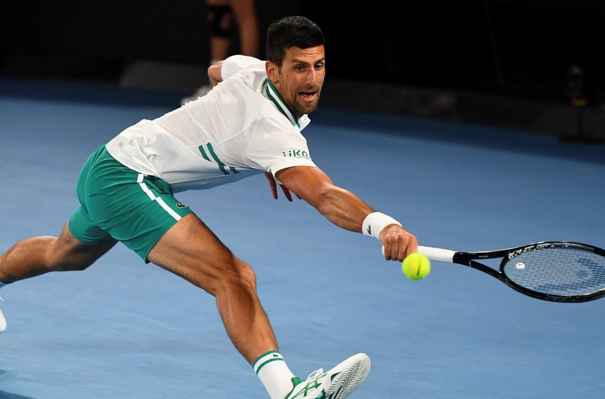 Novak Djokovic no reveló qué tan seria es su lesión en Australian Open