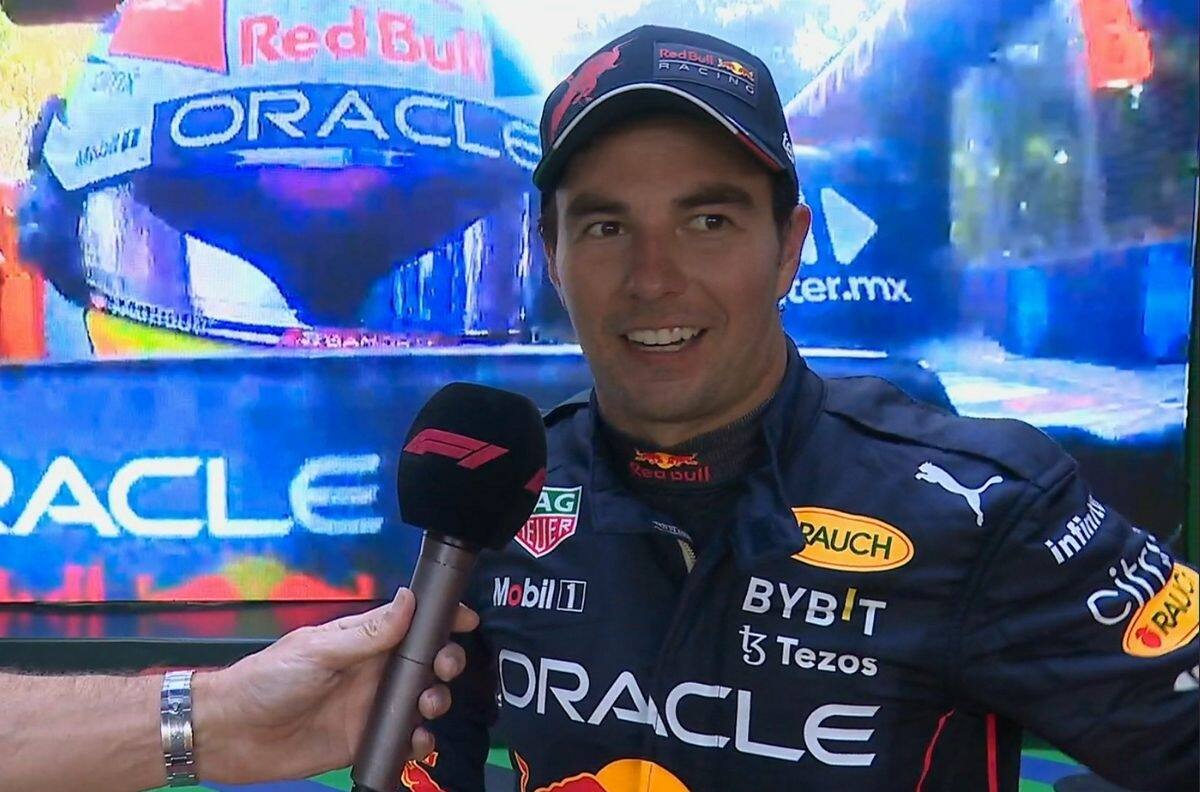 ‘Checo’ Pérez habló tras conseguir el segundo lugar en el GP de Australia