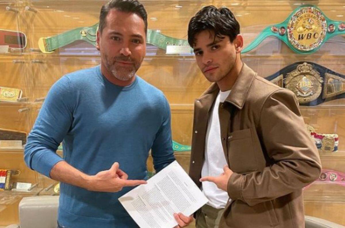 Óscar de la Hoya destapa la fecha de la pelea entre Ryan García y Gervonta Davis