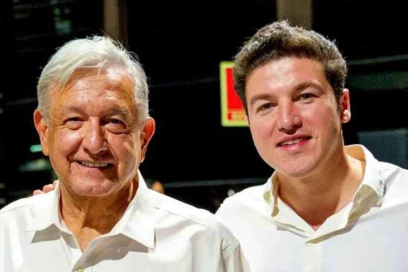 AMLO y Samuel García.