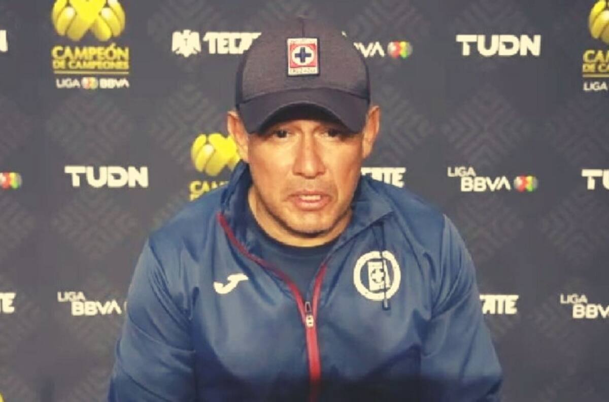 Reynoso aseguró que Cruz Azul no es favorito en el Campeón de Campeones