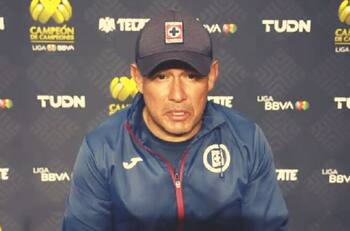 Reynoso aseguró que Cruz Azul no es favorito en el Campeón de Campeones