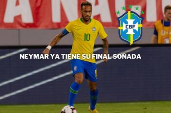 Neymar quiere a Argentina en la final y que Brasil quede campeón