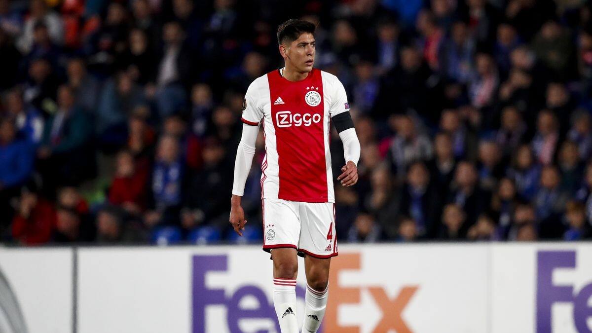 Edson Álvarez, remonta con el Ajax en la Europa League