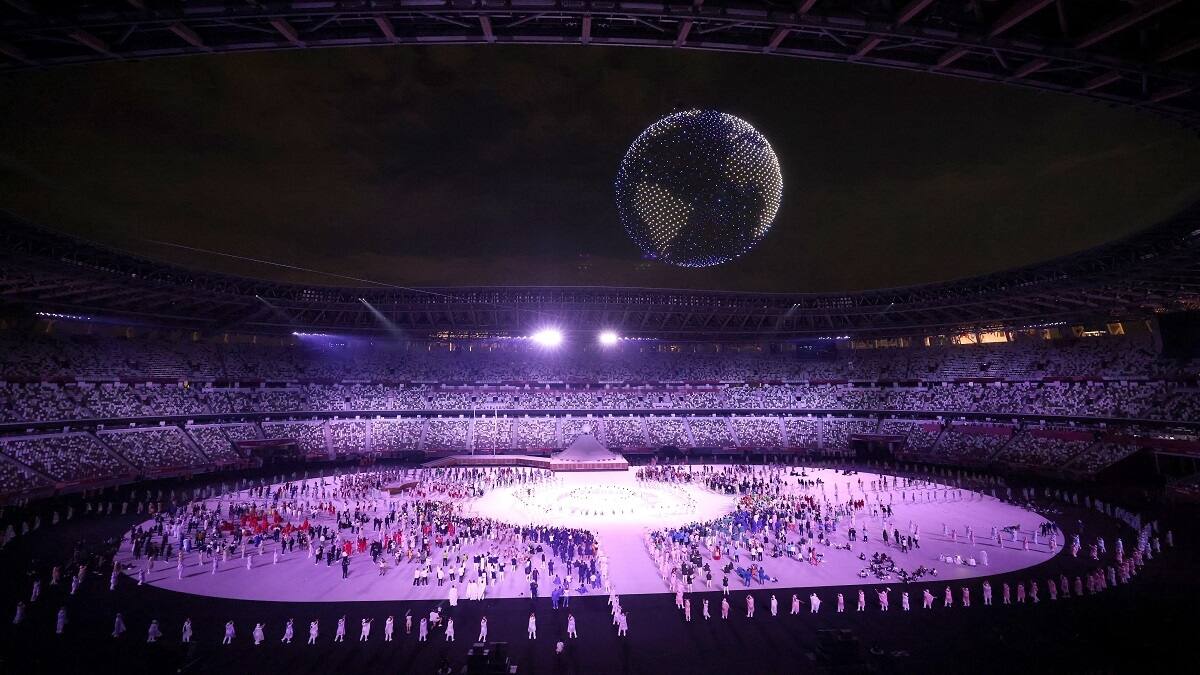Popurrí de videojuegos se escucha en inauguración de Tokio 2020