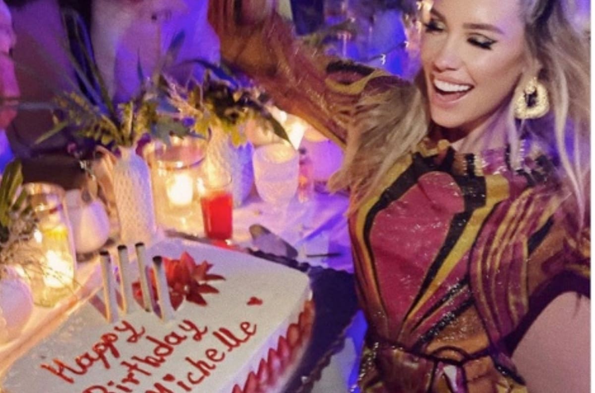 Michelle Salas, hija de Luis Miguel, festejó su cumpleaños con su bisuabuela, Silvia Pinal, y su novio, Danilo Díaz