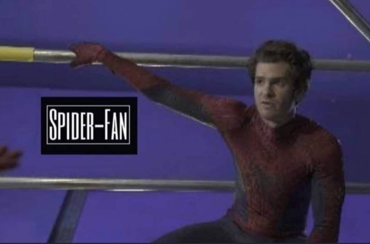¡Spiderverse confirmado! Sacan video en HD de Andrew Garfield en el set