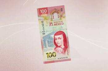 Numismática: Piden 5 millones de pesos por un billete de 100 con el rostro de Sor Juana Inés de la Cruz