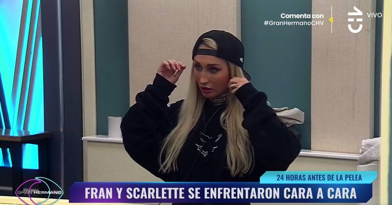 Francisca Maira peleó con Scarlette Gálvez en "Gran Hermano" Chile.