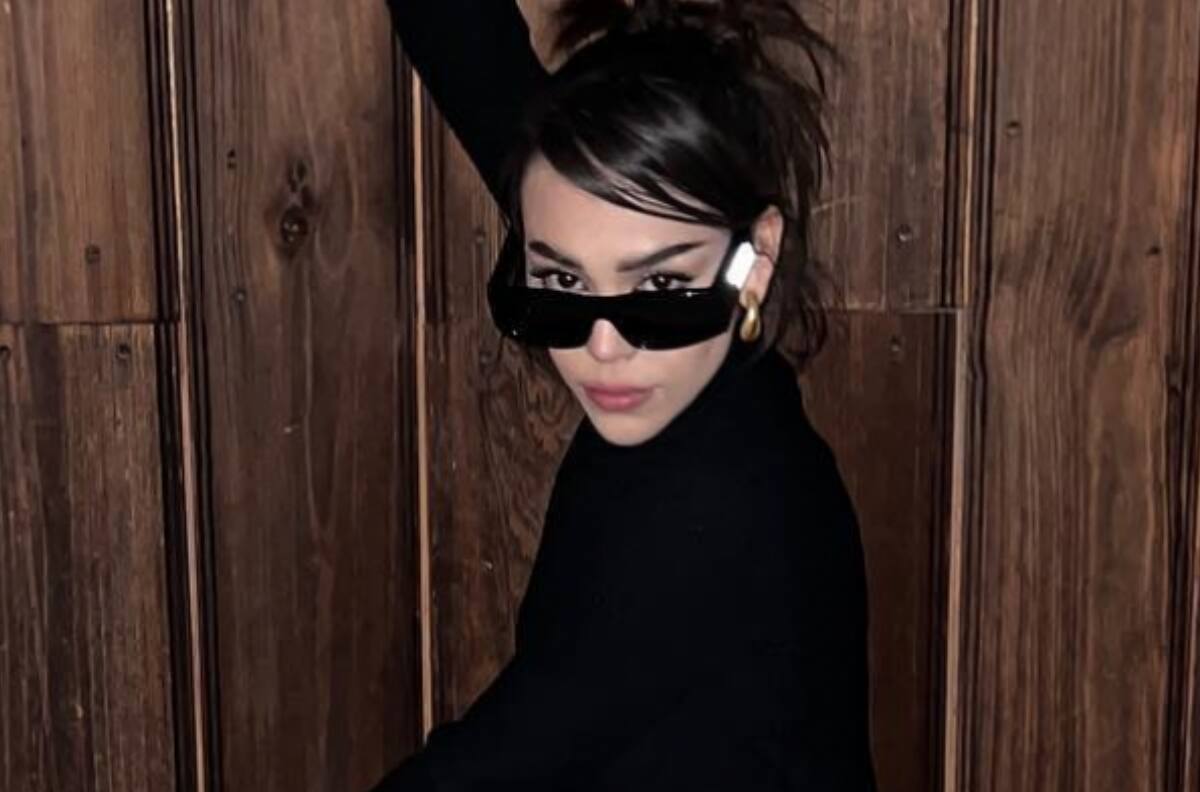 Danna Paola muy enamorada en la boda de la hermana de JuanPa Zurita