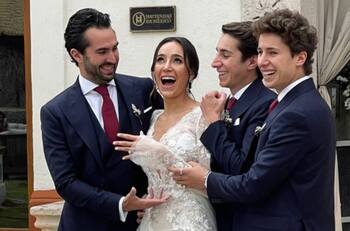La hermana de Juanpa Zurita se casó en lujosa y exclusiva ceremonia