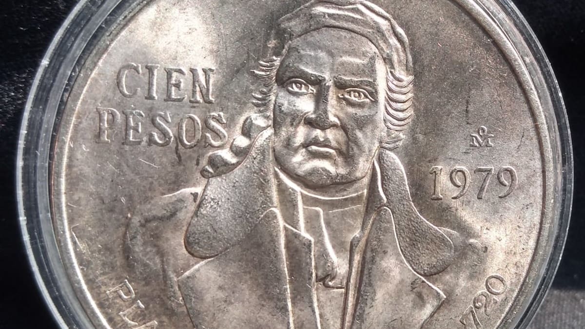 Numismática: Conoce el valor de la moneda de 100 pesos de Morelos