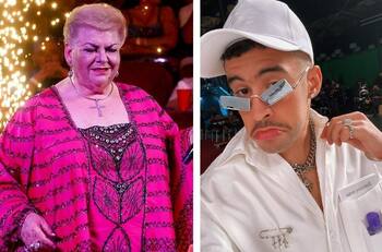 ¿La estás oyendo inútil? A Paquita la del Barrio no le interesa hacer un dueto con Bad Bunny
