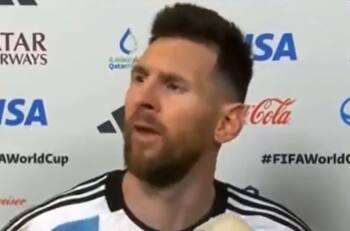 La caliente entrevista de Lionel Messi postpartido entre Argentina y Países Bajos