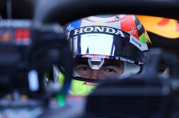 La reacción de Sergio “Checo” Pérez tras su primer día de pretemporada 2023 de F1