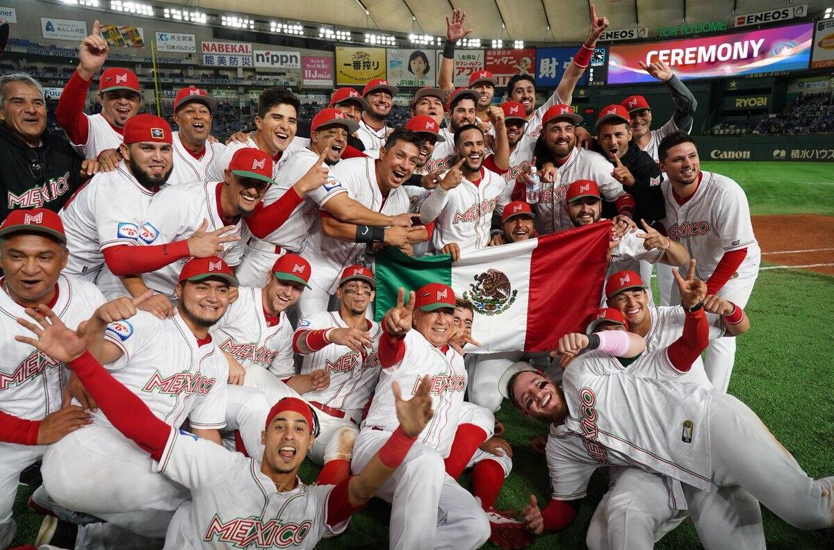 México presentó novena que enfrentará a Venezuela en Estadio Alfredo Harp Helú