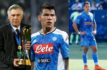 “No sé si encajarían”: Carlo Ancelotti le cerró la puerta del Real Madrid al “Chucky” Lozano y al “Chicharito” Hernández