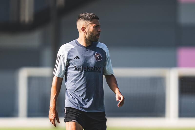 tuvo su primera práctica en Inter Miami