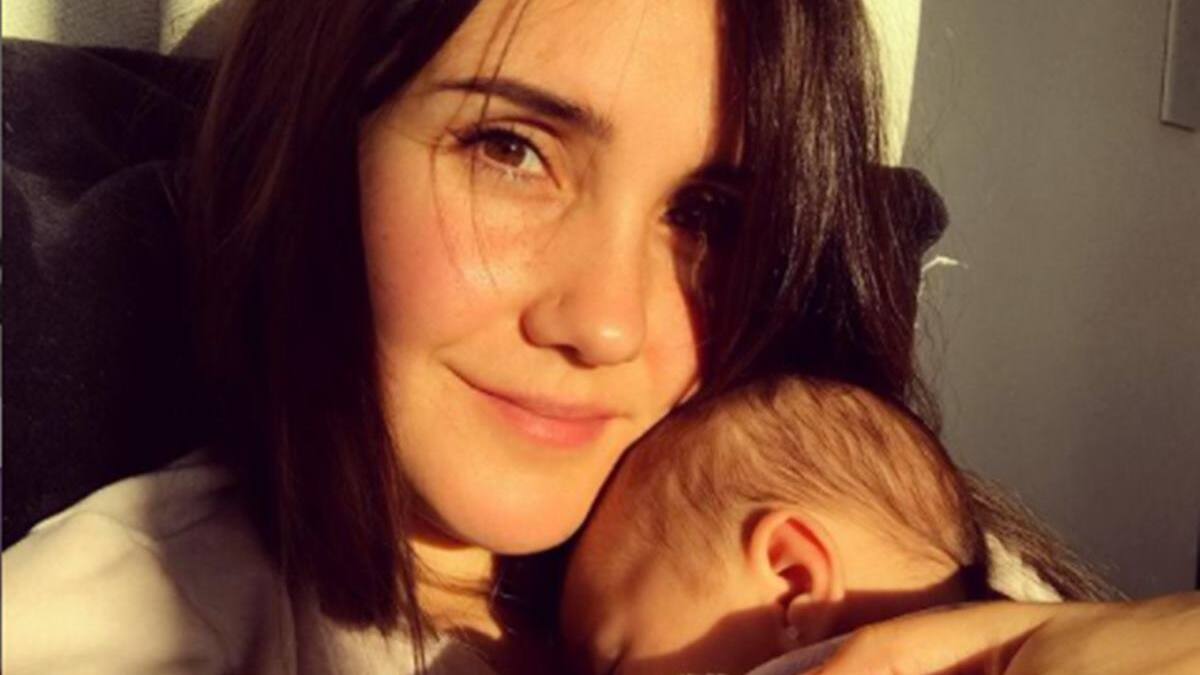 Dulce María enseña por primera vez el rostro de su hija María Paula