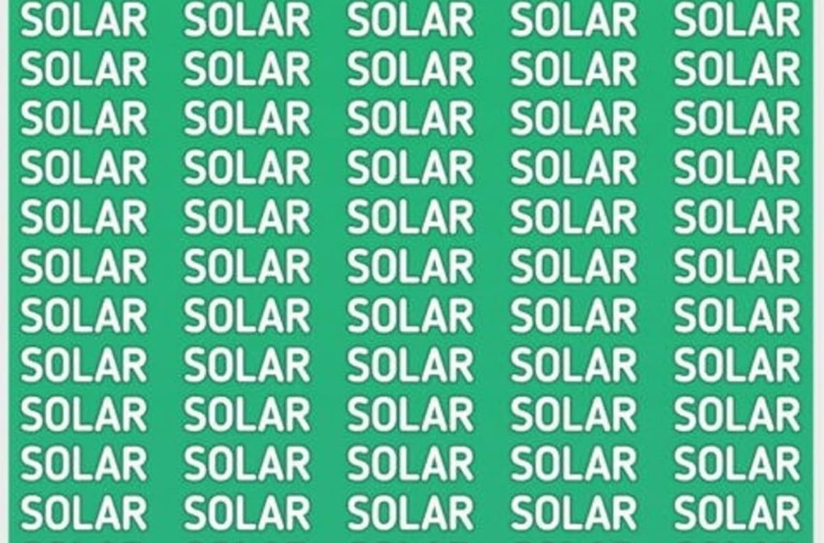 Acertijo visual: Encuentra la palabra distinta en 20 segundos