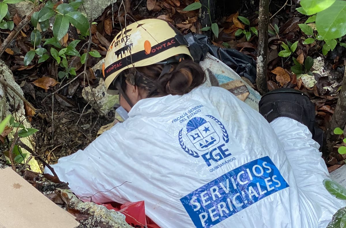 Hallan fosa clandestina con restos de por lo menos 5 personas