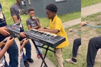 VIDEO | Joven de Houston se hace viral por sus habilidades para tocar el teclado