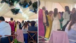 VIDEO| Mujer va vestida de blanco a una boda y se hace viral