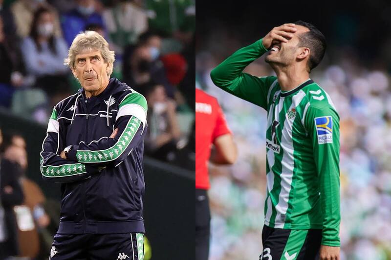 El delantero español criticó su suplencia en el Betis de Pellegrini.