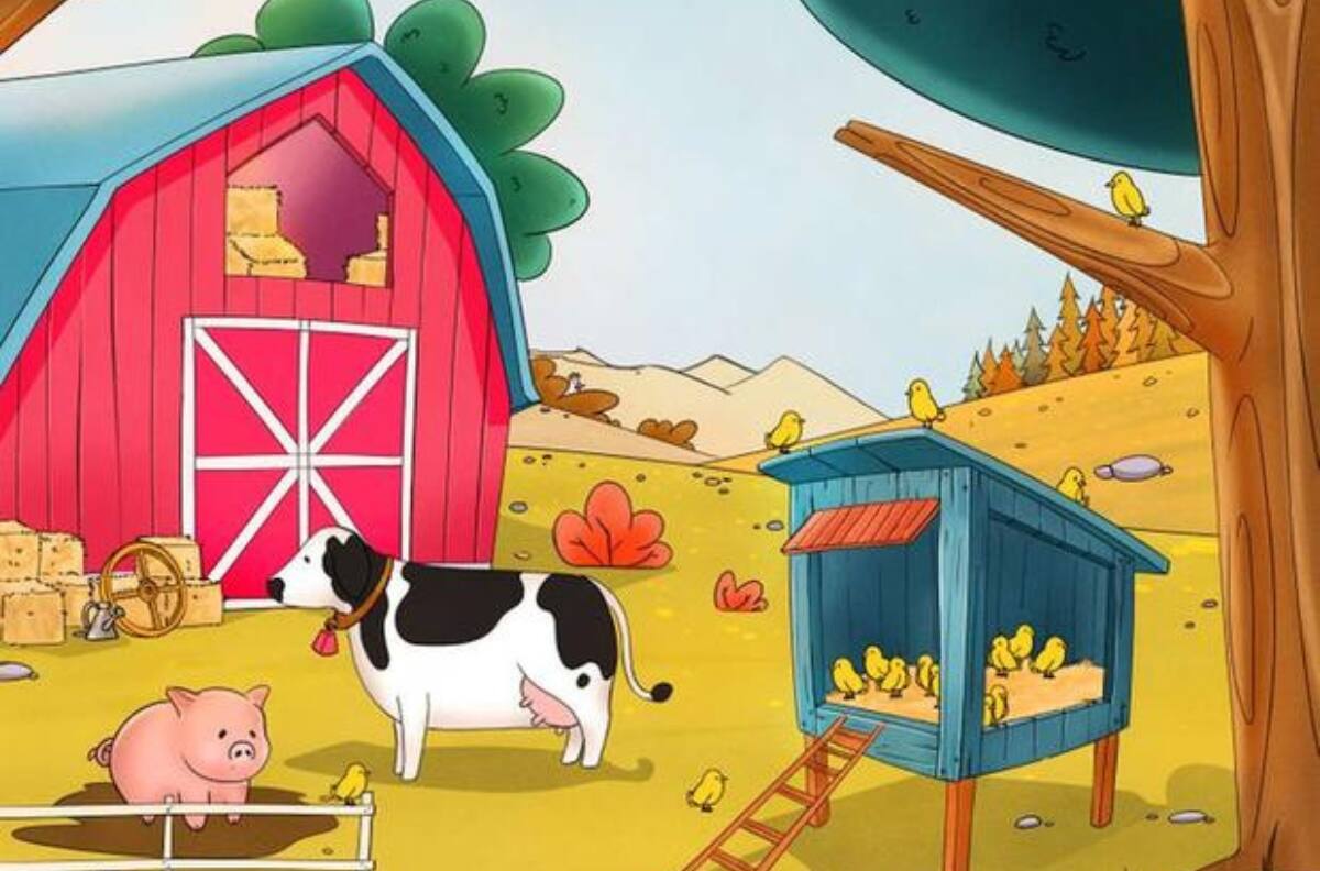 Acertijo viral: Encuentra la gallina en menos de 20 segundos