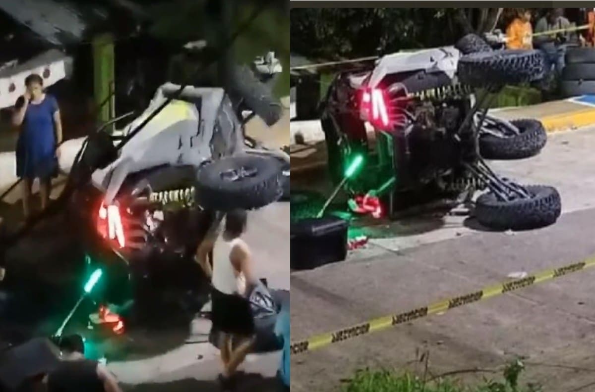 VIDEO | Joven recibe de regalo de cumpleaños un vehículo todo terreno, muere al estrenarlo