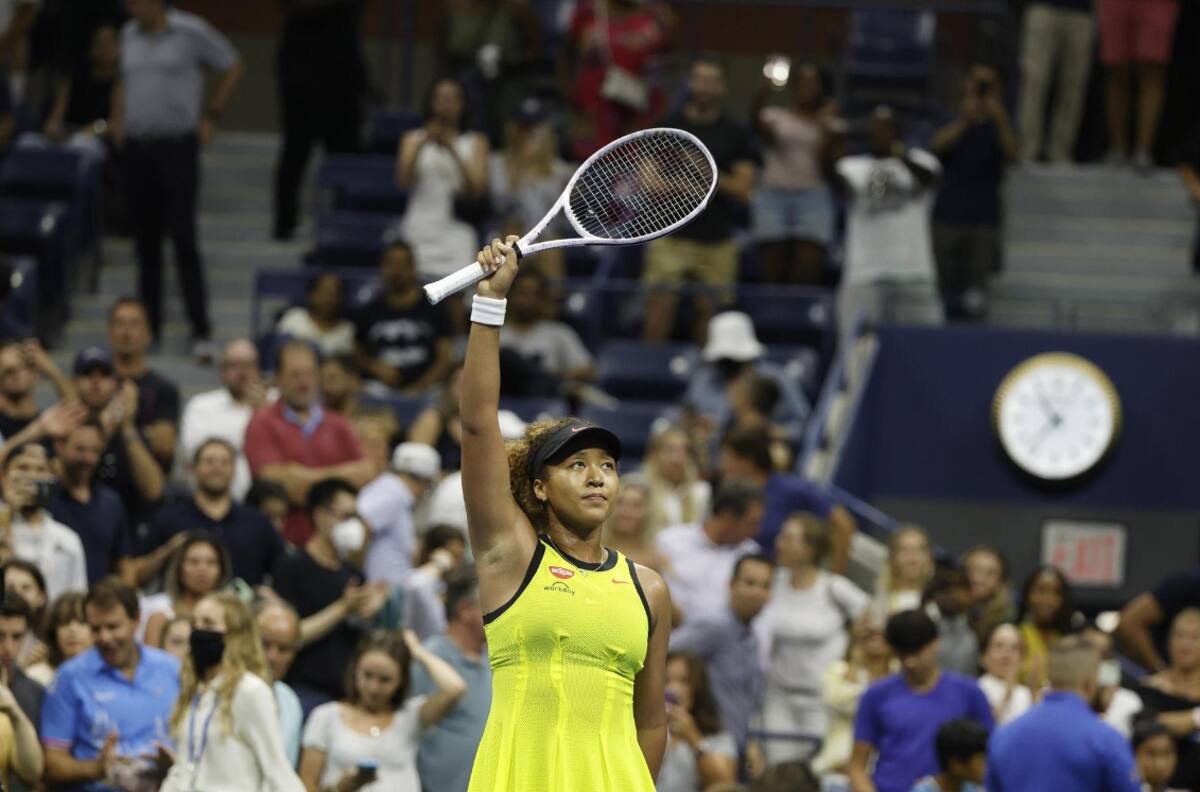 ¿Cómo le fue a la campeona defensora Naomi Osaka en su debut en el US Open?