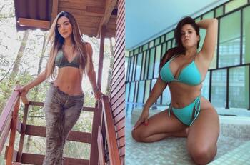 Curvy Zelma y Serrath de la primera temporada de "Survivor" discuten en "Mimi Contigo"