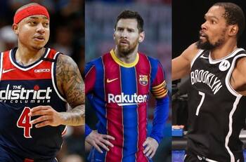 Estrellas de la NBA reaccionaron al increíble sueldo de Messi