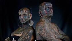 Récord Guinness: Conoce al matrimonio con más modificaciones corporales