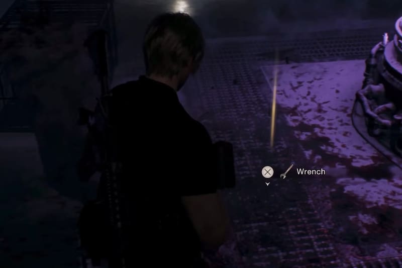 Necesitas la llave inglesa para salvar a Ashley. Créditos: Captura Resident Evil 4 Remake