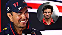 La “promesa” de Checo Pérez a Carlos Sainz para el Gran Premio de Gran Bretaña