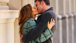Ben Affleck y JLo protagonizan romántica sesión de besos en Nueva York