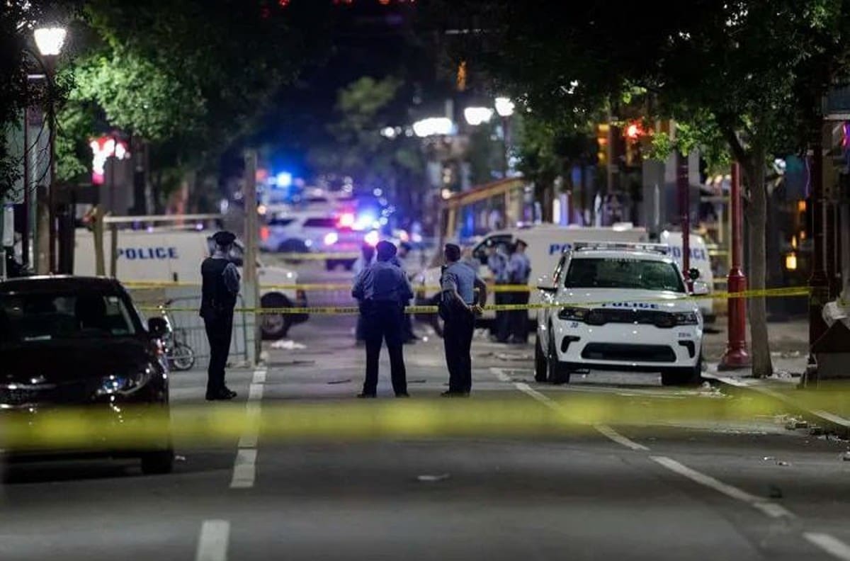 Tiroteo en Filadelfia, Estados Unidos, deja 3 muertos y 11 heridos