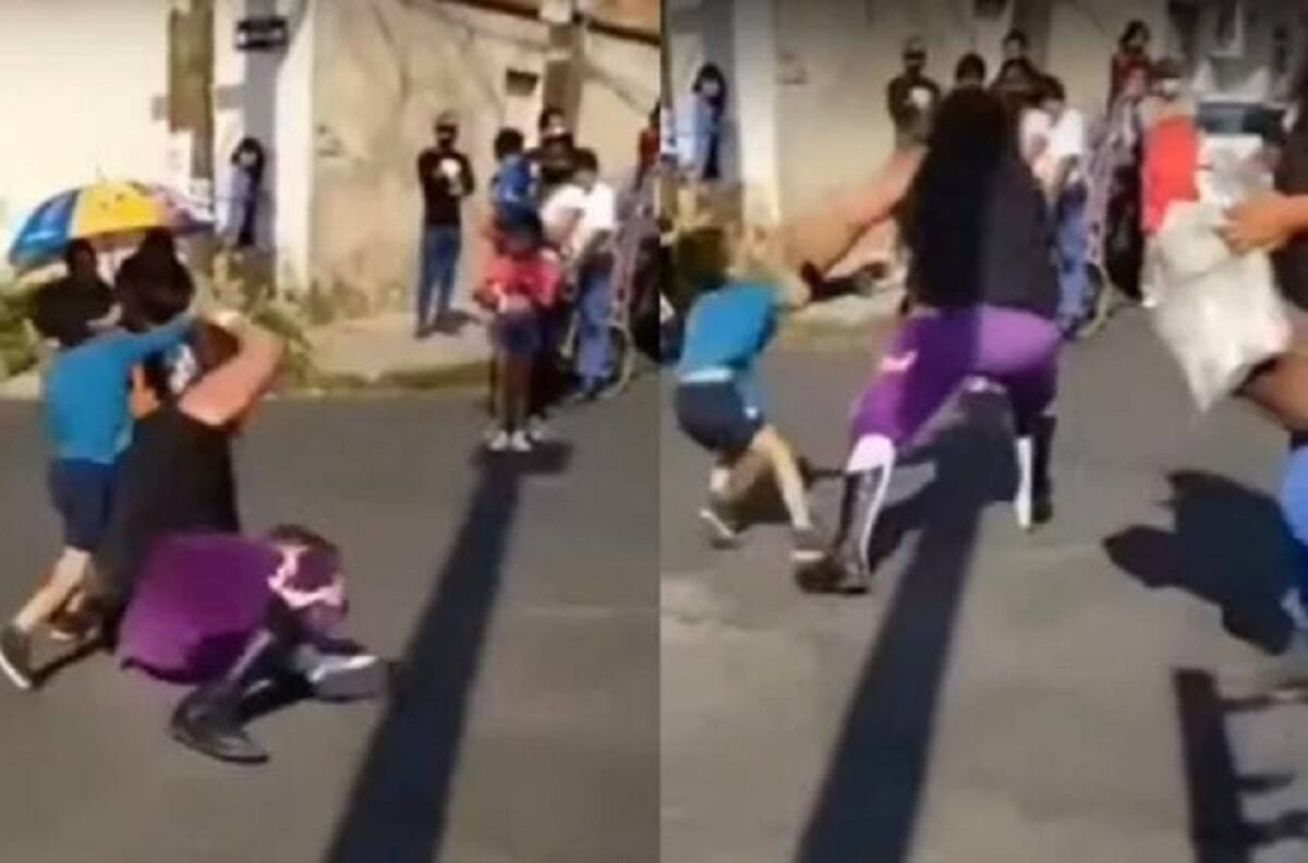 VIDEO: niño es agredido y lanzado al piso por luchador en la CDMX