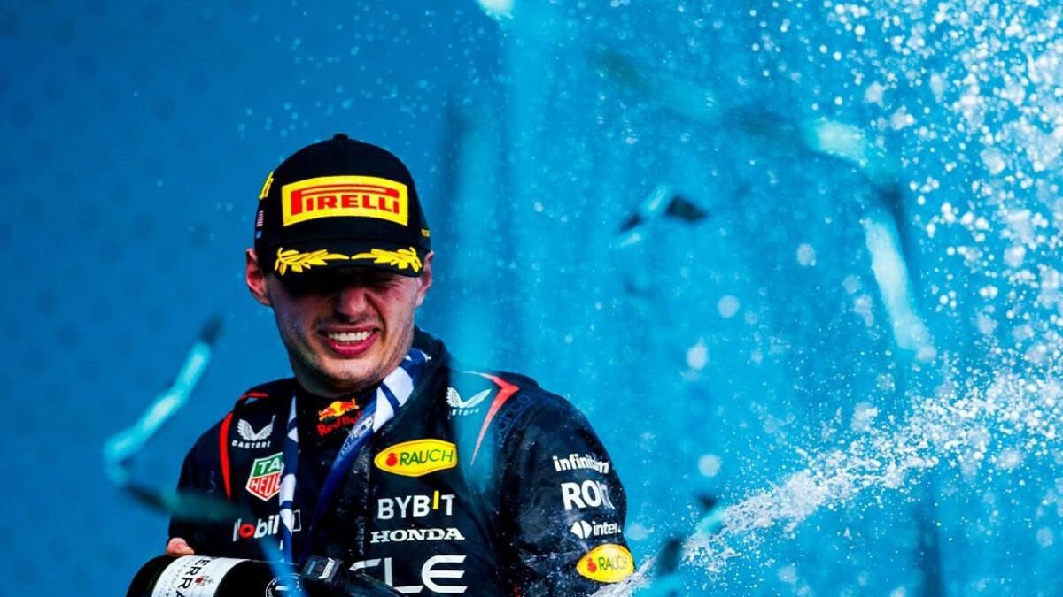 Max Verstappen logró su tercera victoria este 2023.