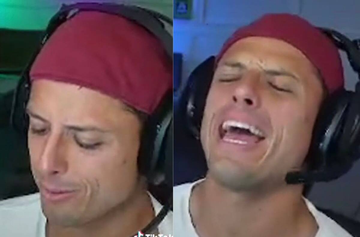 VIDEO | Chicharito Hernández demostró que es mejor futbolista que cantante en Twitch