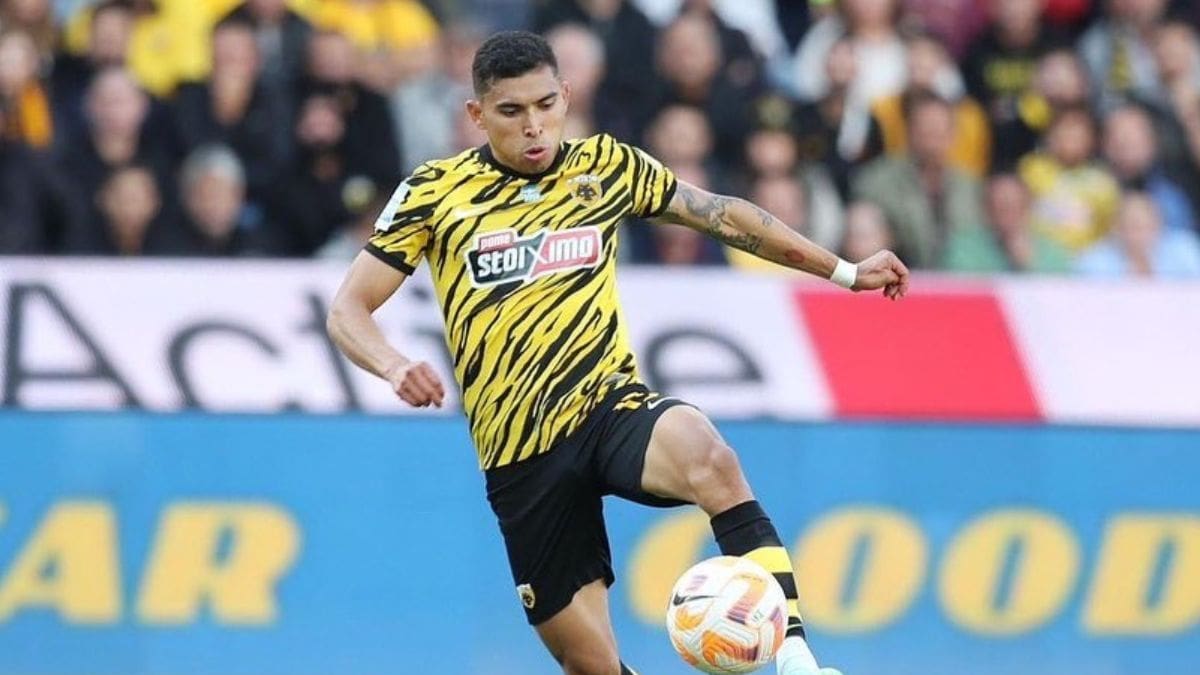 VIDEO | Golazo al ángulo de Orbelín Pineda con el AEK Athens en la Superliga de Grecia